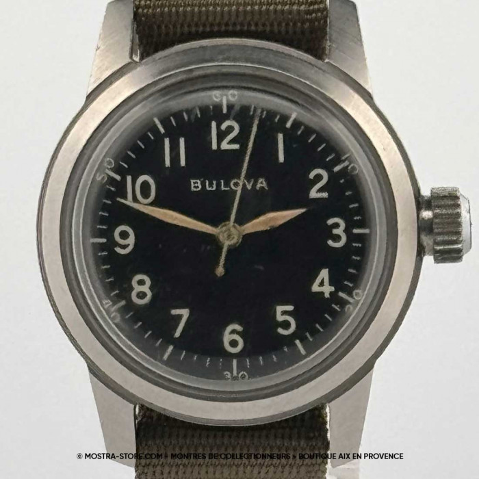 Bulova a-10 gi d-day military watch ord dept usa