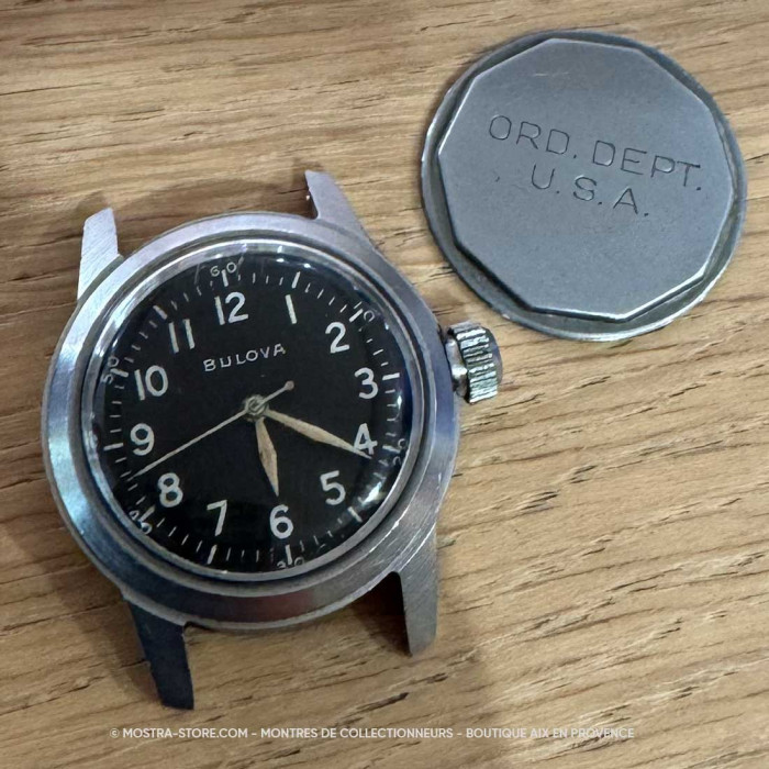 Bulova a-10 gi d-day military watch ord dept usa