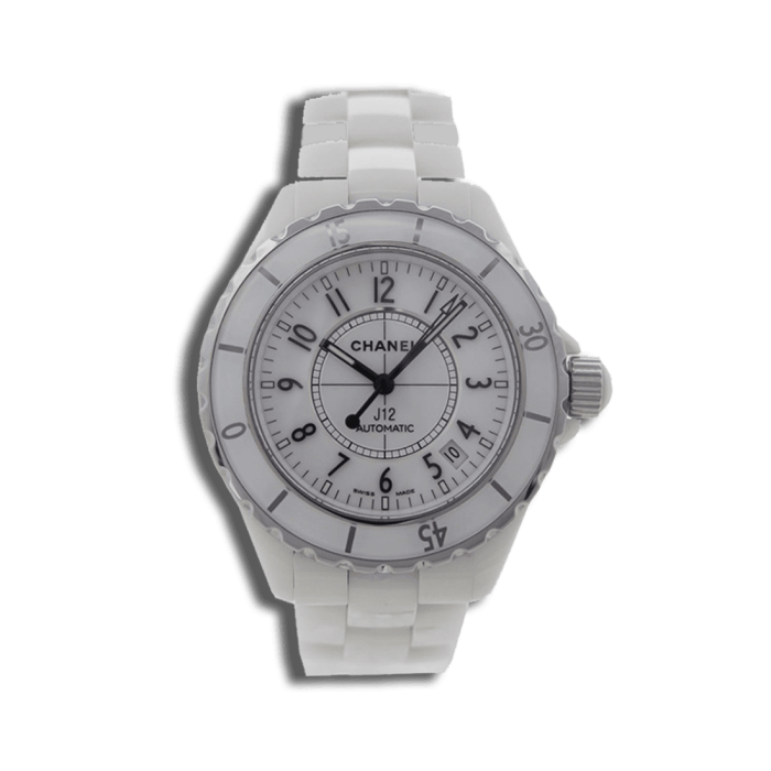 Chanel J-12 h-0970 automatic blanche