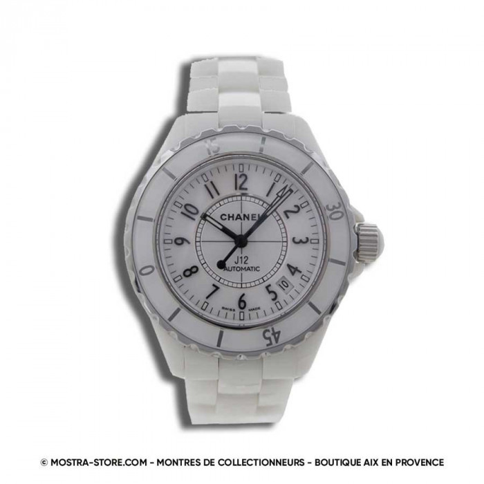 Chanel J-12 h-0970 automatic blanche