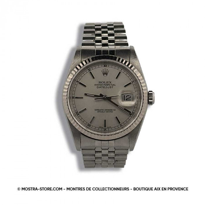 Rolex datejust 36 acier saphir