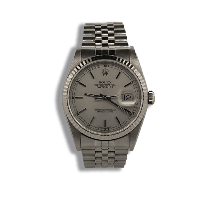Rolex datejust 36 acier saphir