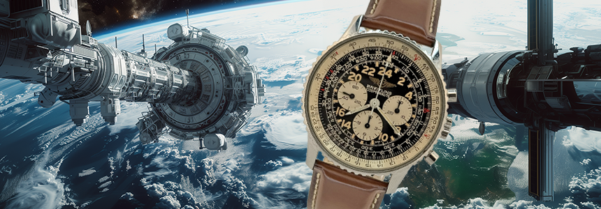 montre breitling Cosmonaute occasion de 1996 ref A-12019 Mostra-store