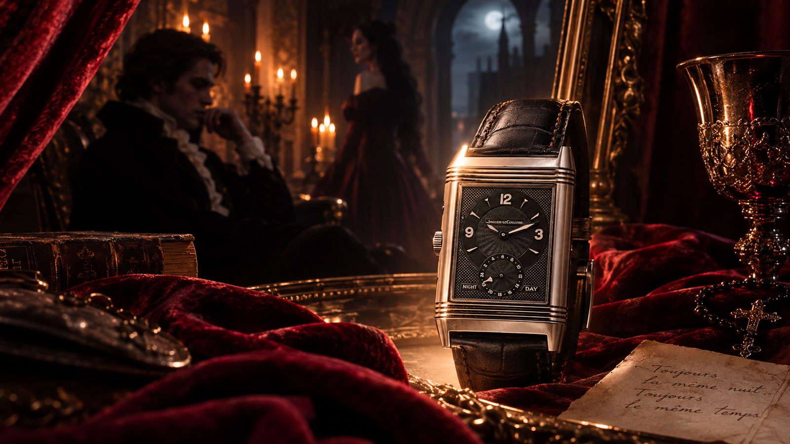 jaeger-lecoultre duoface night and day en decor