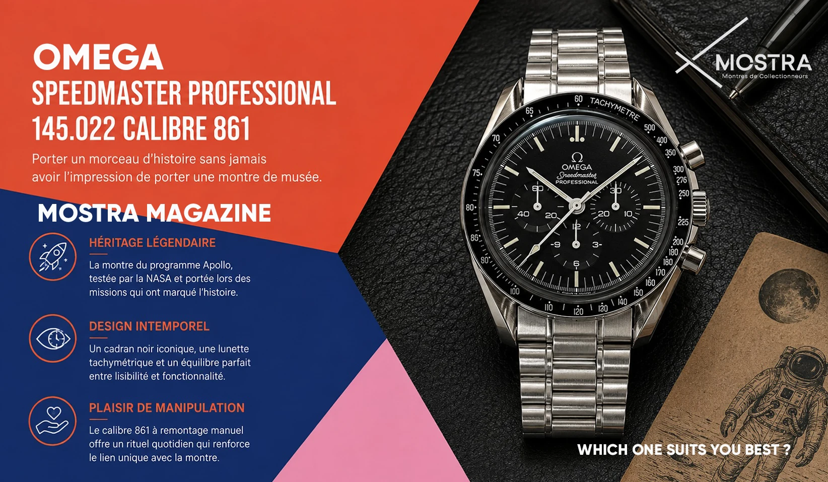 essai montre homme omega speedmaster 145.022 essai occasion