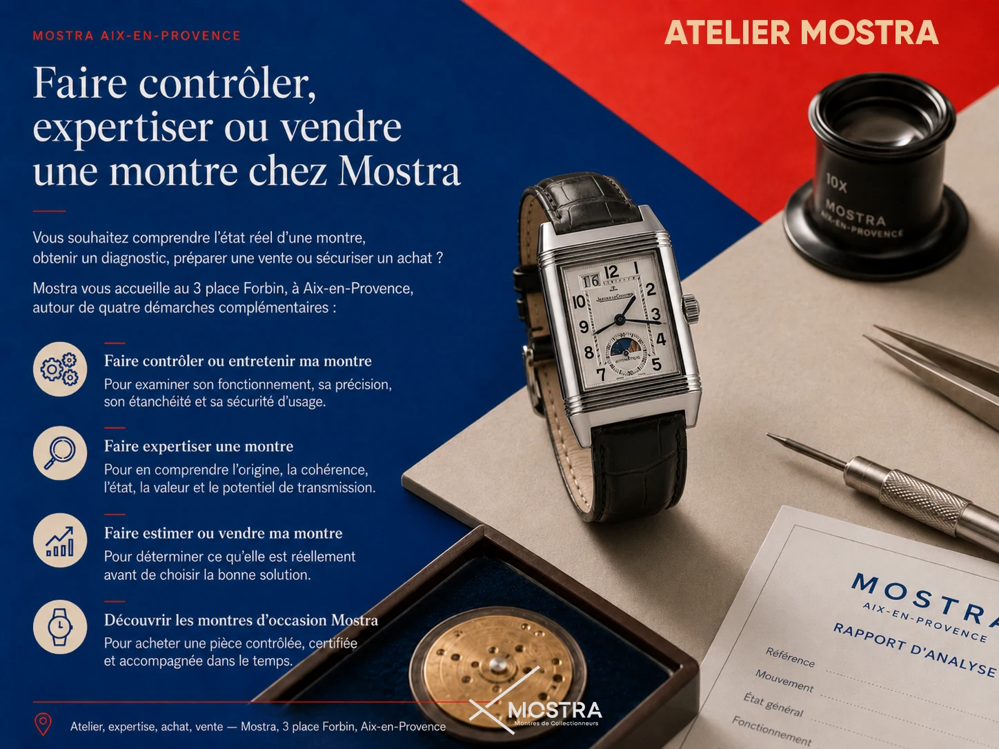 faire expertiser montre aix en provence mostra