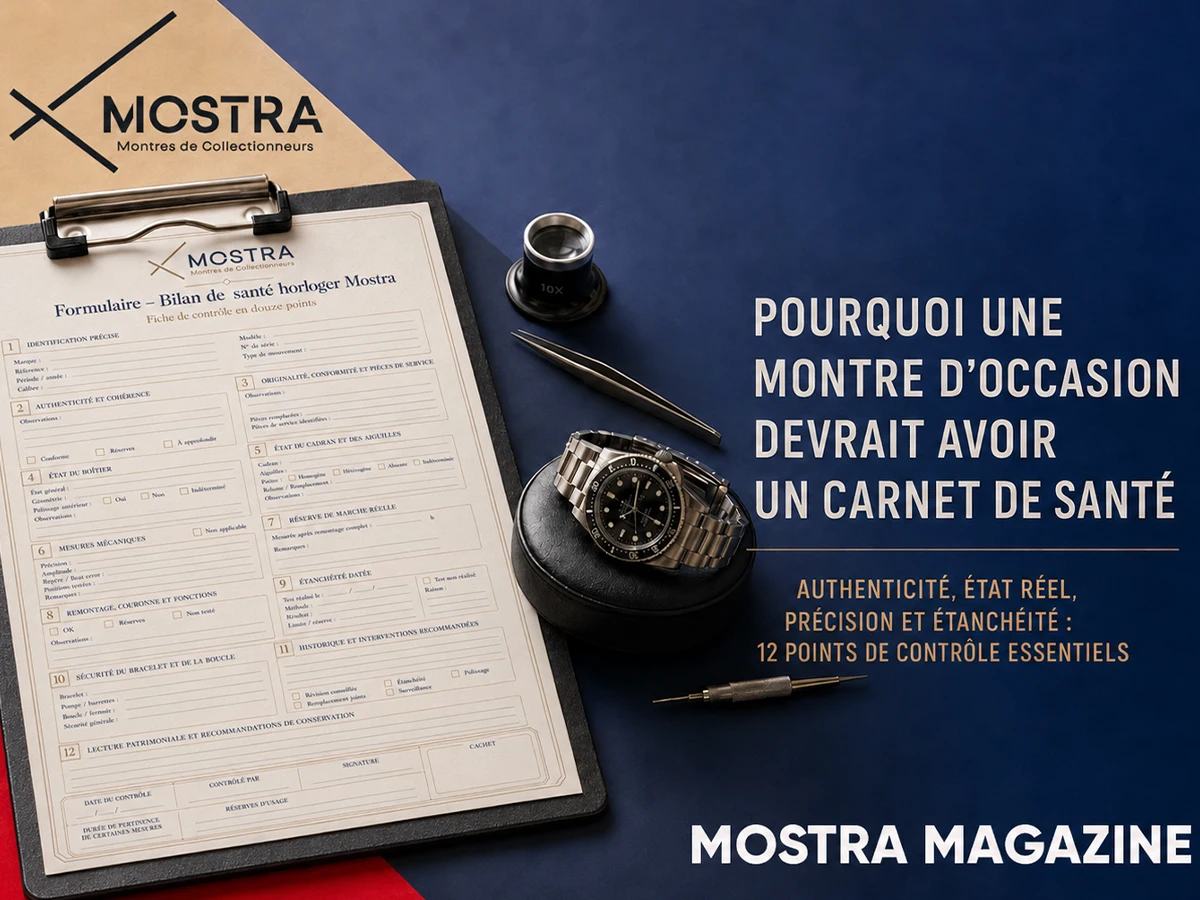 carnet de santé horloger mostra formulaire mostra magazine