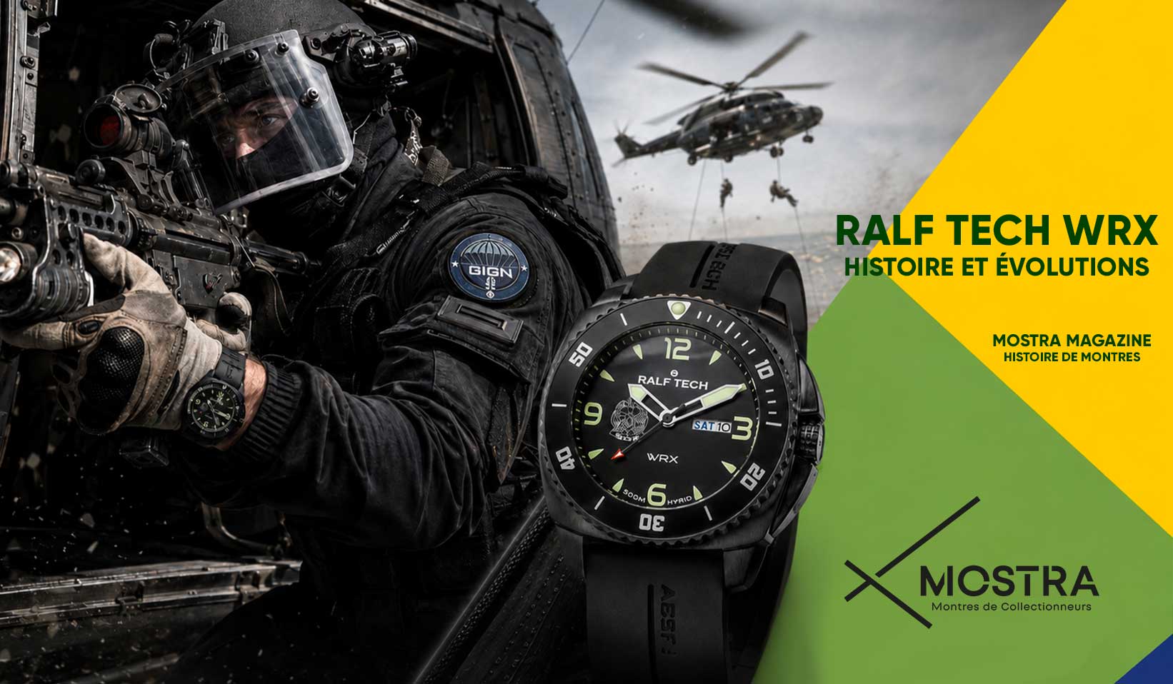 montre ralftech gign et forces d'interventions occasion mostra