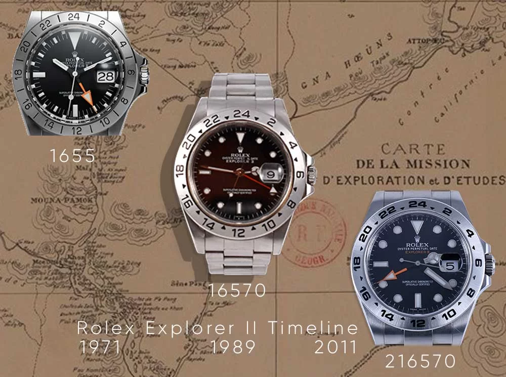 rolex explorer 2 occasion 1655 explorer II pre-owned 16750