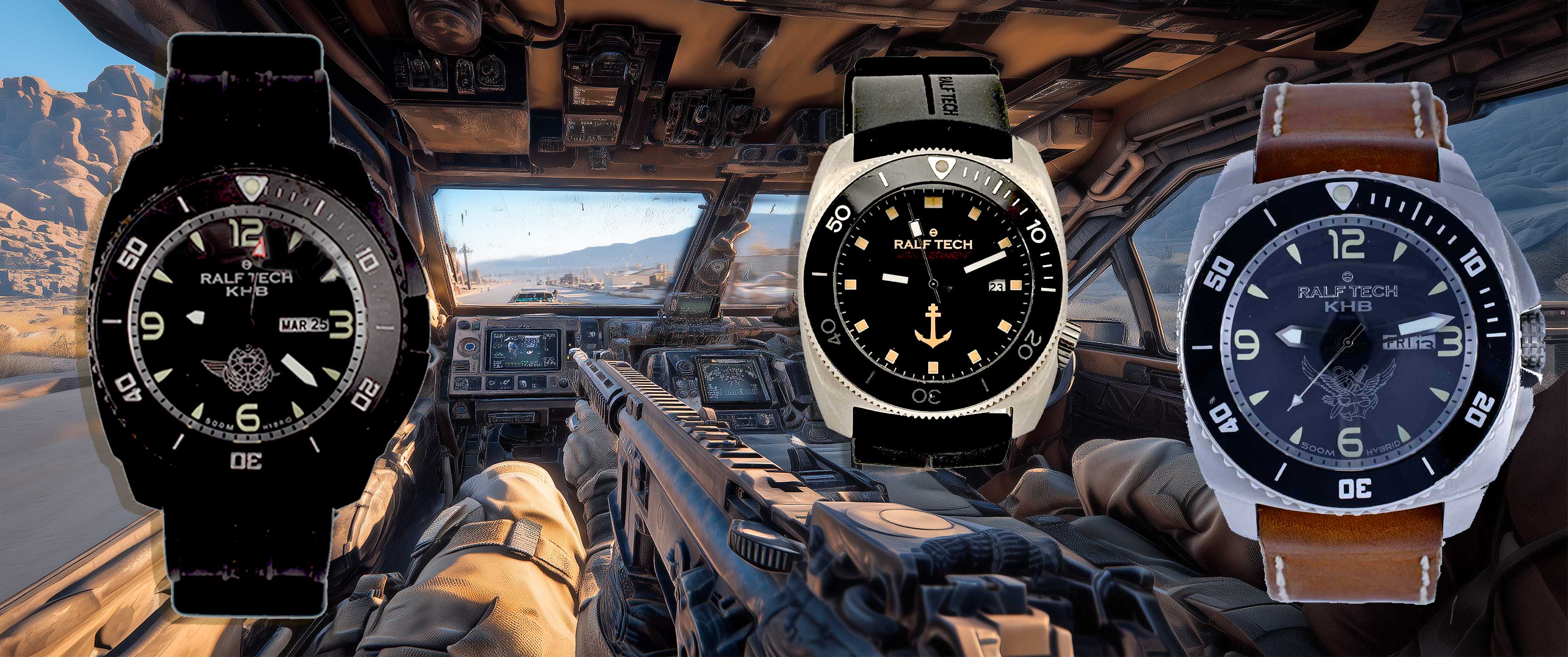 ralftech wrv plongee montre militaire