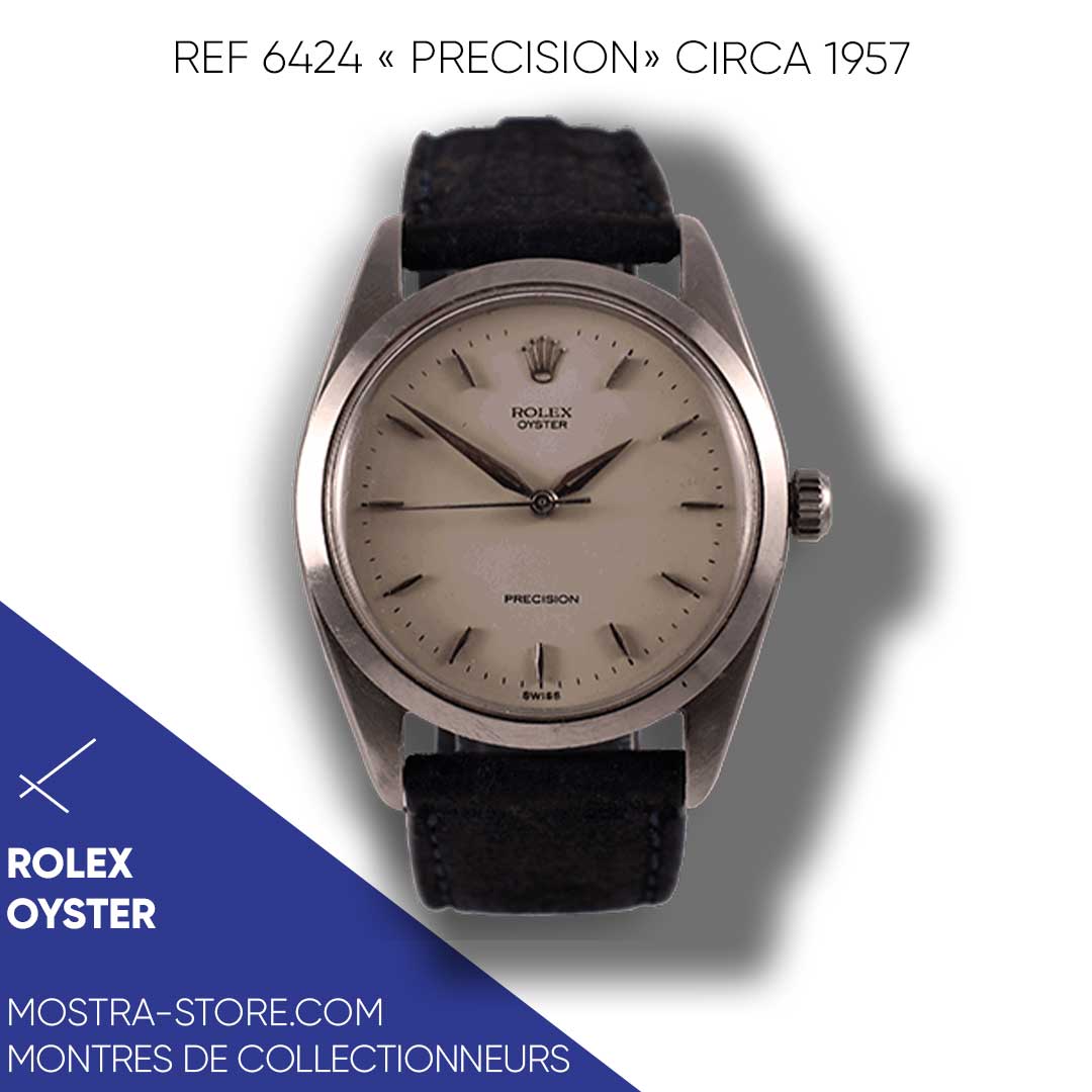 Rolex 6424 : L’origine des Explorer, Airking, et de la gamme Pro.