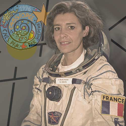 Claudie Haigneré... Breitling aerospace Mission Cassiopée sur la station MIR... 