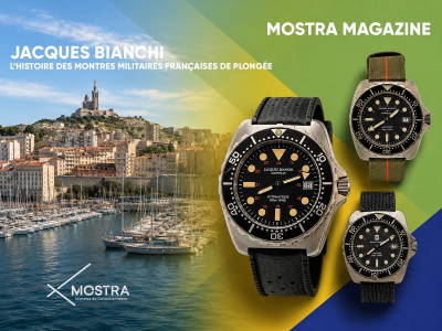 Jacques Bianchi : l’histoire des montres militaires françaises de plongée