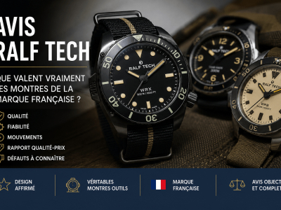 Avis Ralf Tech : que valent vraiment les montres de la marque française ?