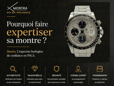 Pourquoi faire expertiser sa montre à Aix-en-Provence : l’approche Mostra