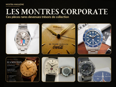 Les montres corporate : ces pièces rares devenues trésors de collection